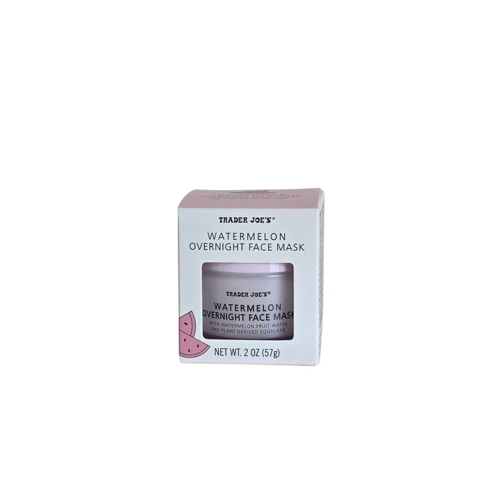 New Trader Joe's Watermelon Overnight Face Mask 2 Oz